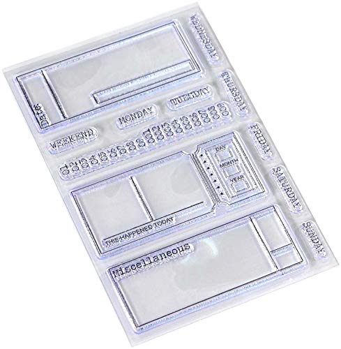 ELIZABETH CRAFT DESIGNS Clear Stamps - Sidekick Essentials 2 Stamp Set for Card Making, Scrapbooking & DIY Crafts | Perfect for Greeting Cards, Journals & Paper Projects