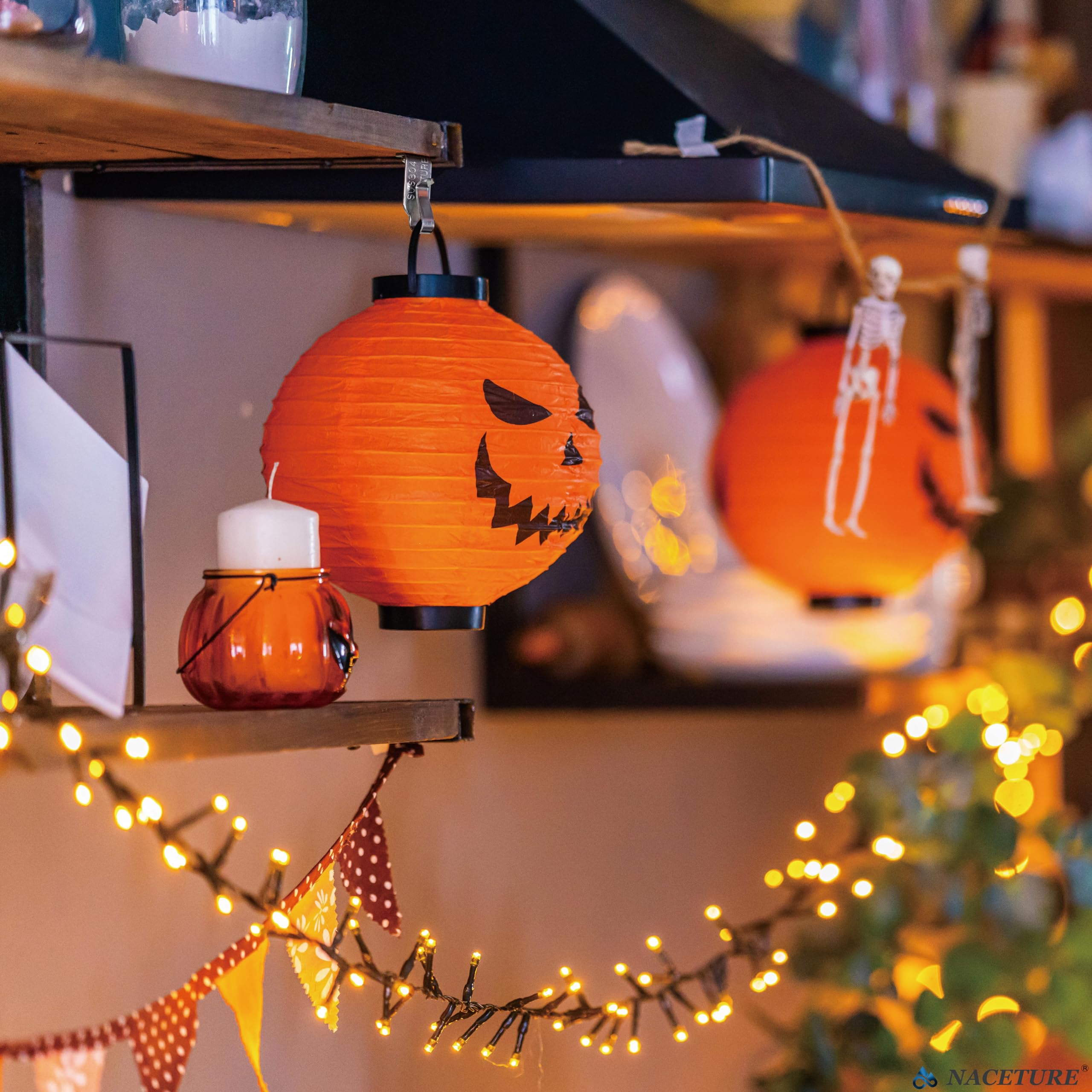 Stainless Steel String Light Hanger Hooks - 20 Pack Outdoor Screw Hooks for Christmas LED Lights, Fairy Lights & Party Decorations - Perfect for Patio, Garden, Wedding and Holiday Lighting