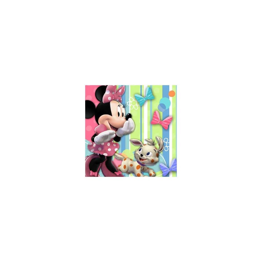 Disney Minnie Mouse Beverage Napkins - 50 Pack, Cute Party Napkins for Birthday, Baby Shower, Wedding & Holiday Celebrations