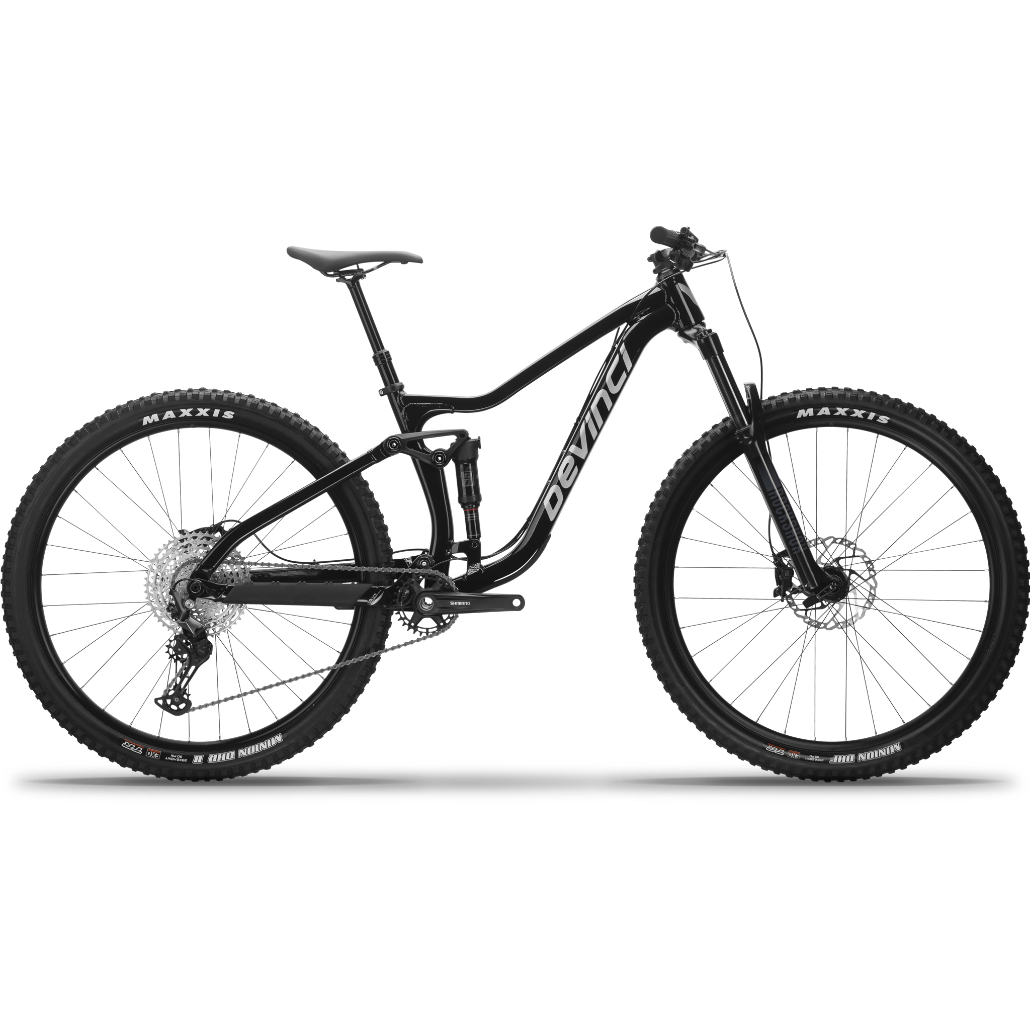 Devinci Marshall Aluminum Deore 2024 Mountain Bike - Lightweight Aluminum Frame, Shimano Deore Drivetrain for Trail Riding & Off-Road Adventures