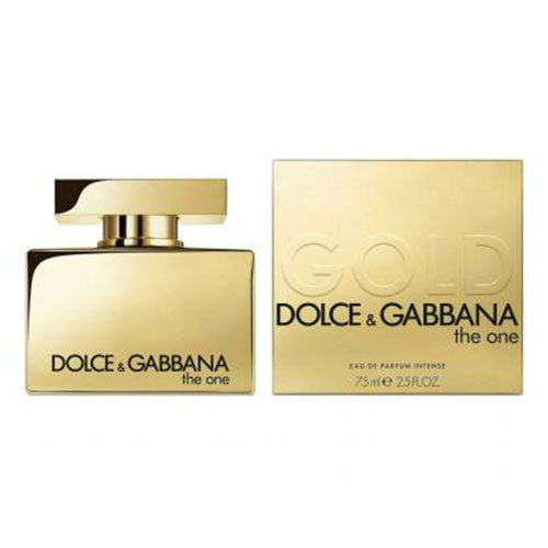 Dolce & Gabbana The One Gold Intense 75ml Eau de Parfum for Women - Luxurious Evening Fragrance for Date Nights & Special Occasions