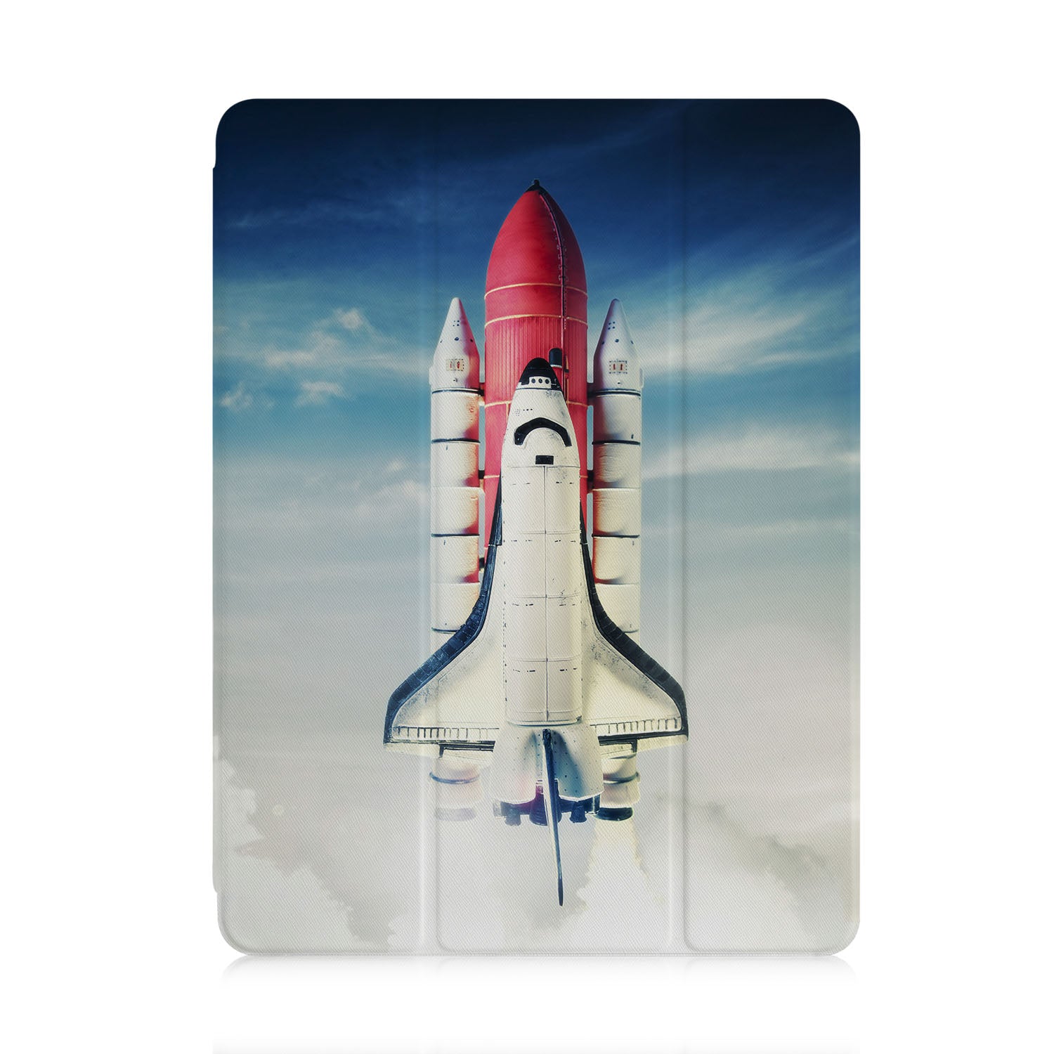 Premium iPad Trifold Case with Astronaut Space Design - Slim Protective Cover for iPad Air/Pro, Perfect for Work, Travel & School