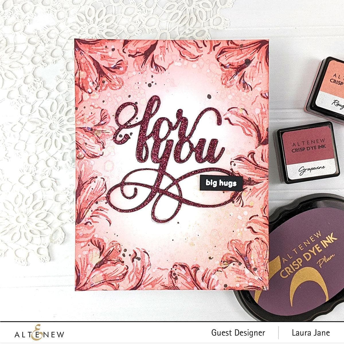 Build A Flower: Giant Bellflower Layering Stamp & Die Set for Card Making, Scrapbooking & DIY Paper Crafts - Perfect for Handmade Greeting Cards, Wedding Invitations & Home Decor Projects