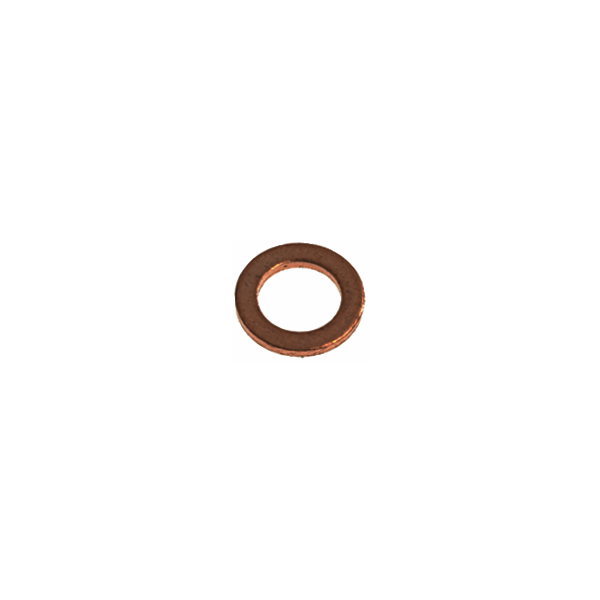M6 Copper Washer - High-Quality Sealing Gasket for Plumbing, Automotive & Industrial Use - Corrosion Resistant & Durable for Leak Prevention