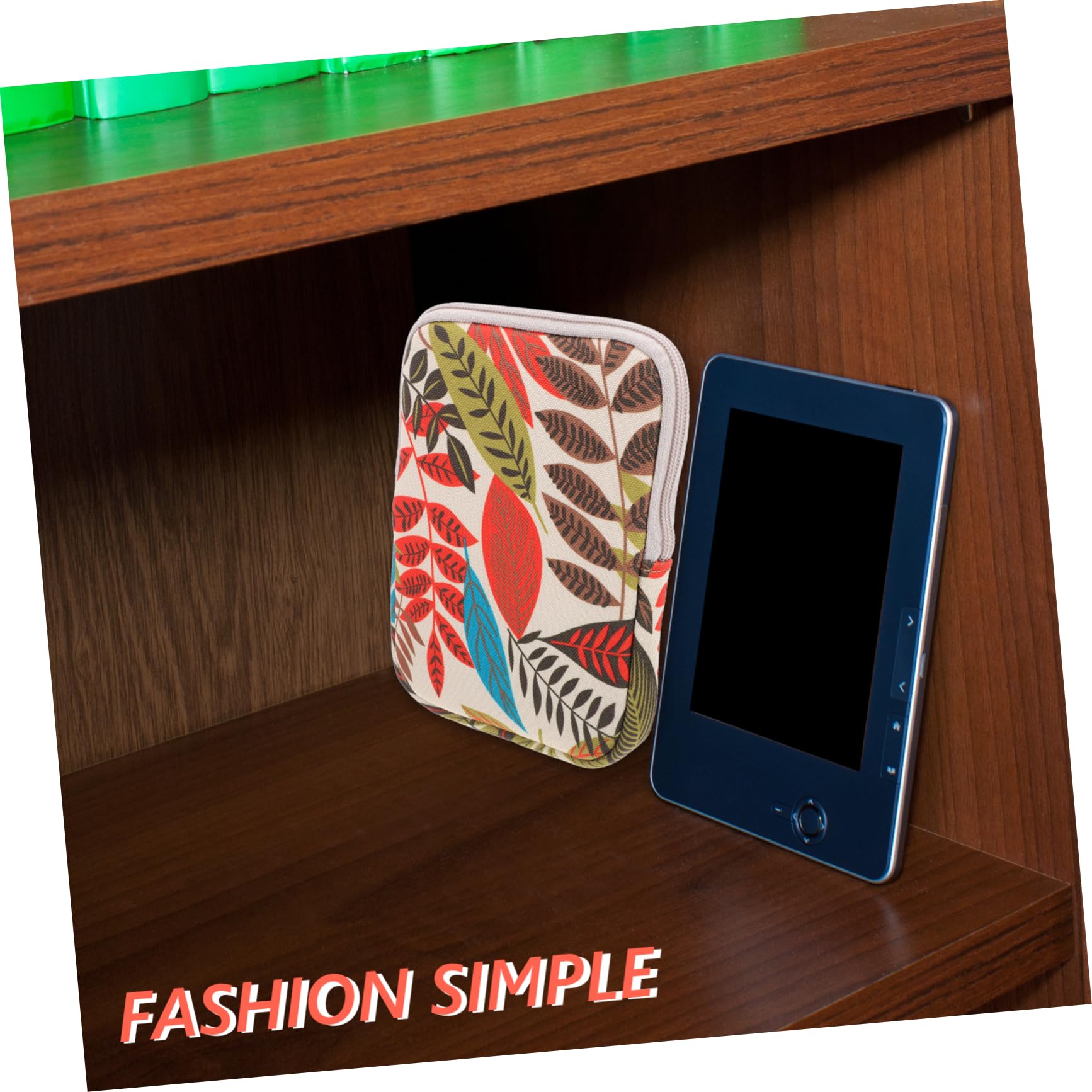4pcs E-Book Sleeve Case - Protective Flannel Cover for Kindle & E-Readers - Perfect for Travel & Reading