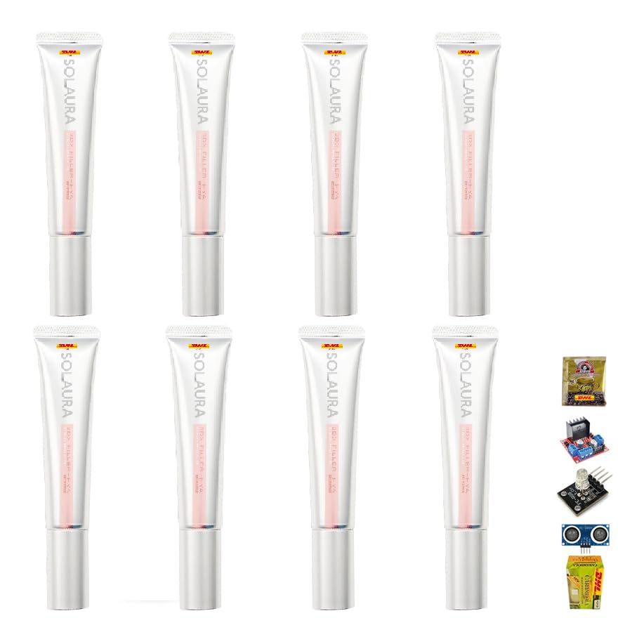 Solaura3DX FillerHYA Lip Care Set - Moisturizing & Nourishing 8x10g - For Plump Lips