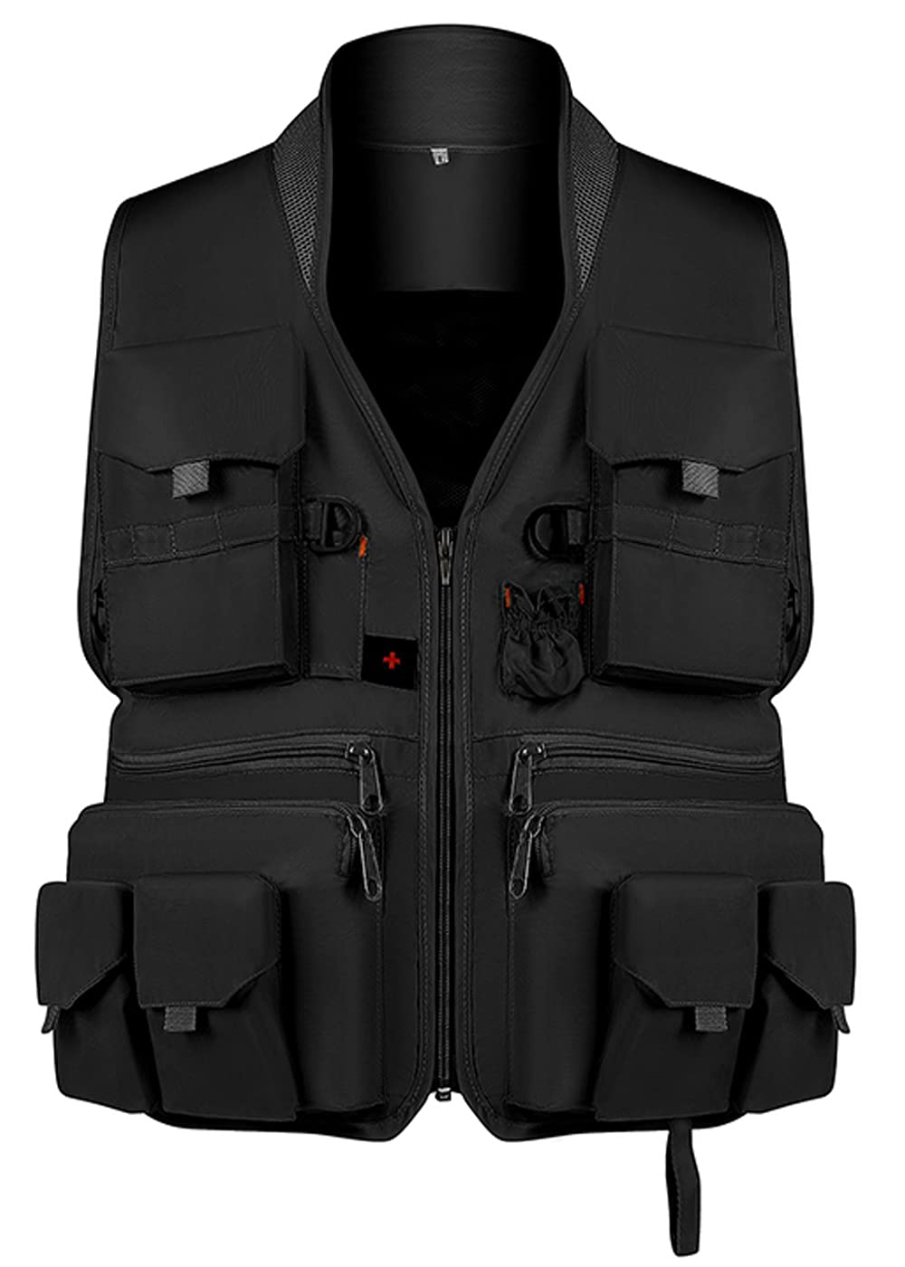 SHOOYING Men's & Women's Multi-Pocket Fishing Vest - Lightweight Outdoor Photography & Travel Vest for Hiking, Camping, and Adventure Activities
