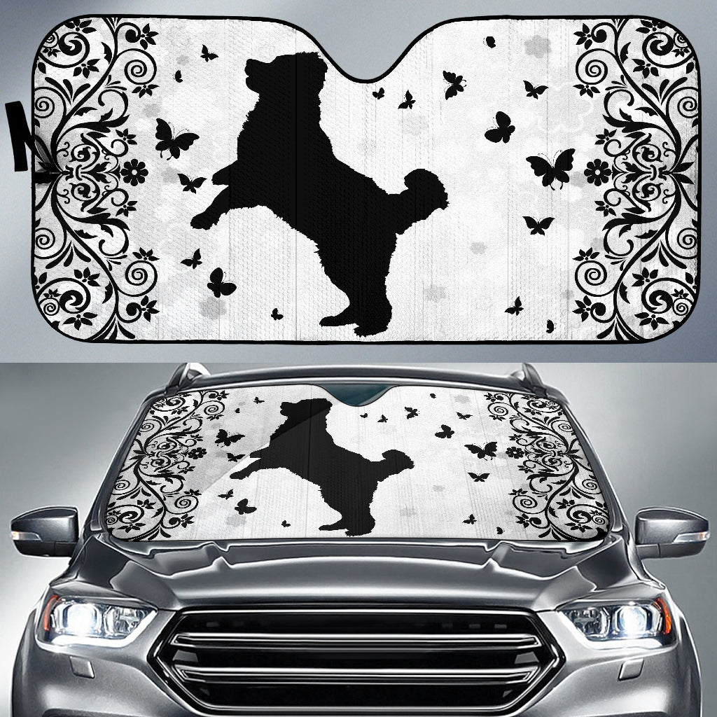 Premium Bernese Mountain Dog Car Sunshade - UV Protection & Custom Fit for All Vehicles - Perfect for Road Trips & Outdoor Adventures