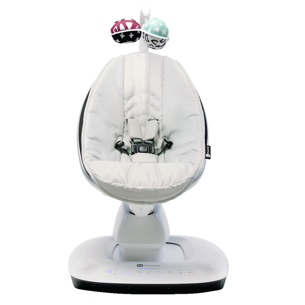 4moms MamaRoo® 5.0 Multi Motion Baby Swing - Automatic Infant Bouncer with 5 Unique Motions & Bluetooth Connectivity - Perfect for Newborns, Naptime & Soothing Fussy Babies