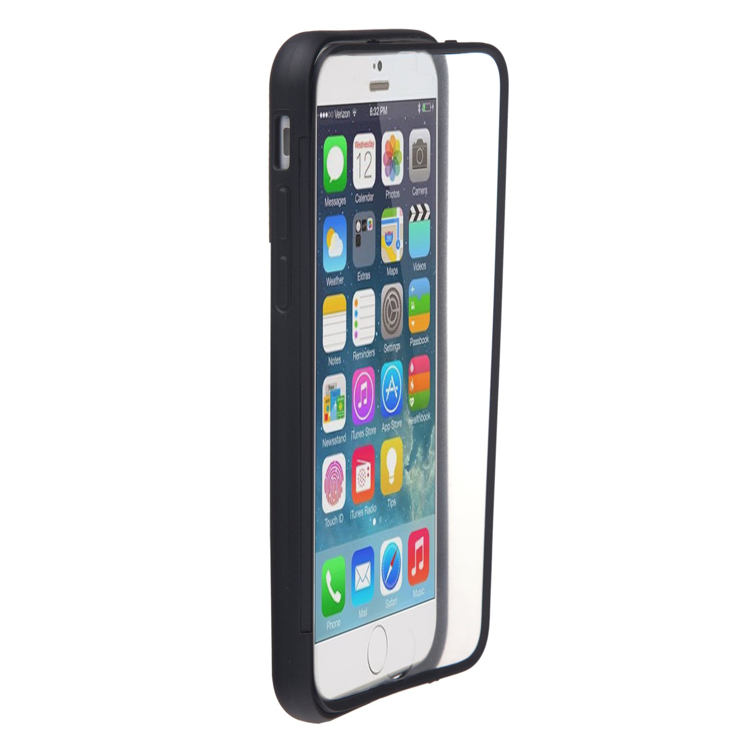 Premium Shockproof Full Body Case Cover for iPhone 6 Plus (5.5 inch) with Built-in Screen Protector - Durable Protection for Everyday Use, Travel & Outdoor Activities