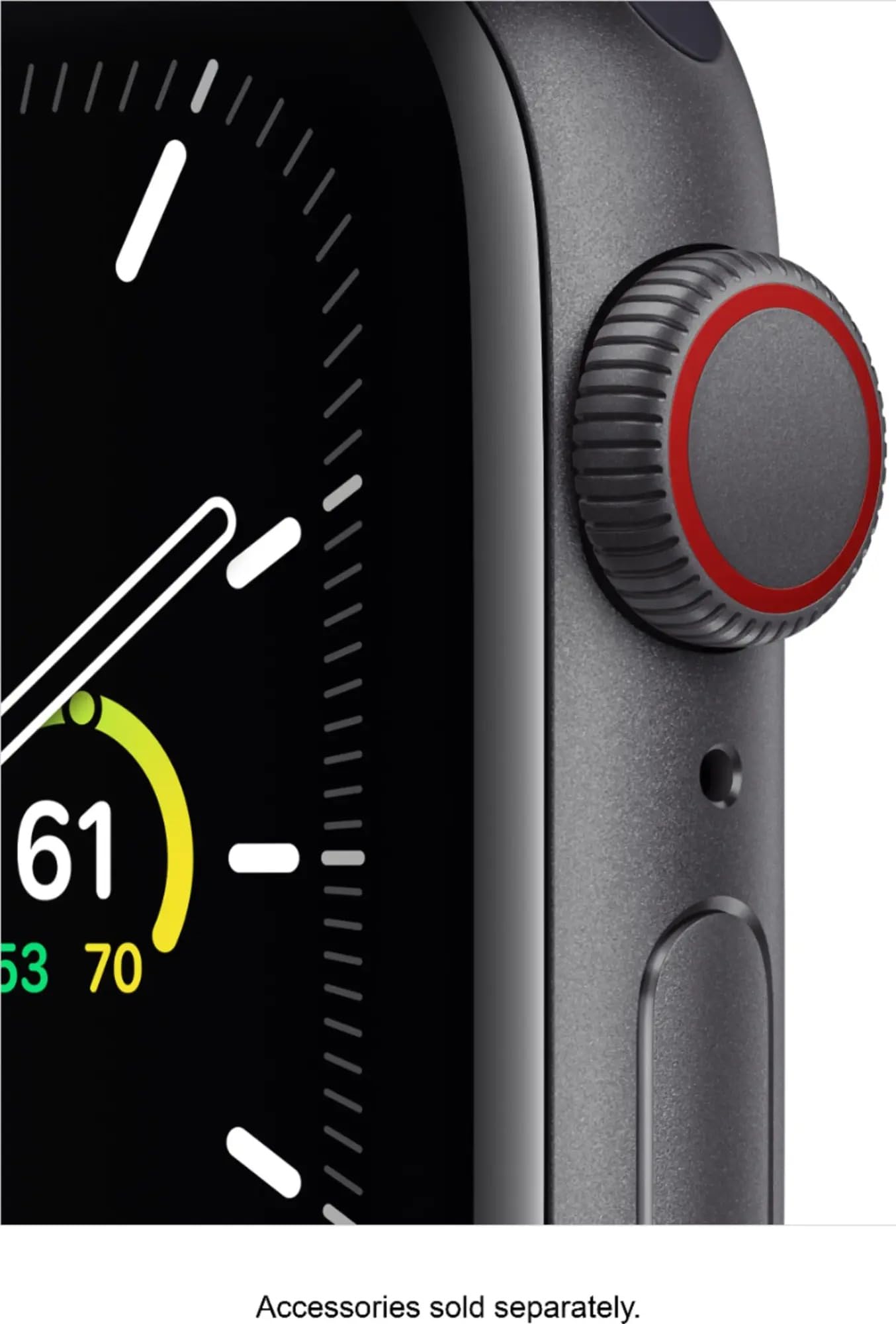 Apple Watch SE (GPS + Cellular, 40mm) - Space Gray Aluminum Case with Charcoal Sport Loop - Refurbished Smartwatch for Fitness Tracking, Notifications & Calls | Perfect for Running, Workouts & Daily Wear