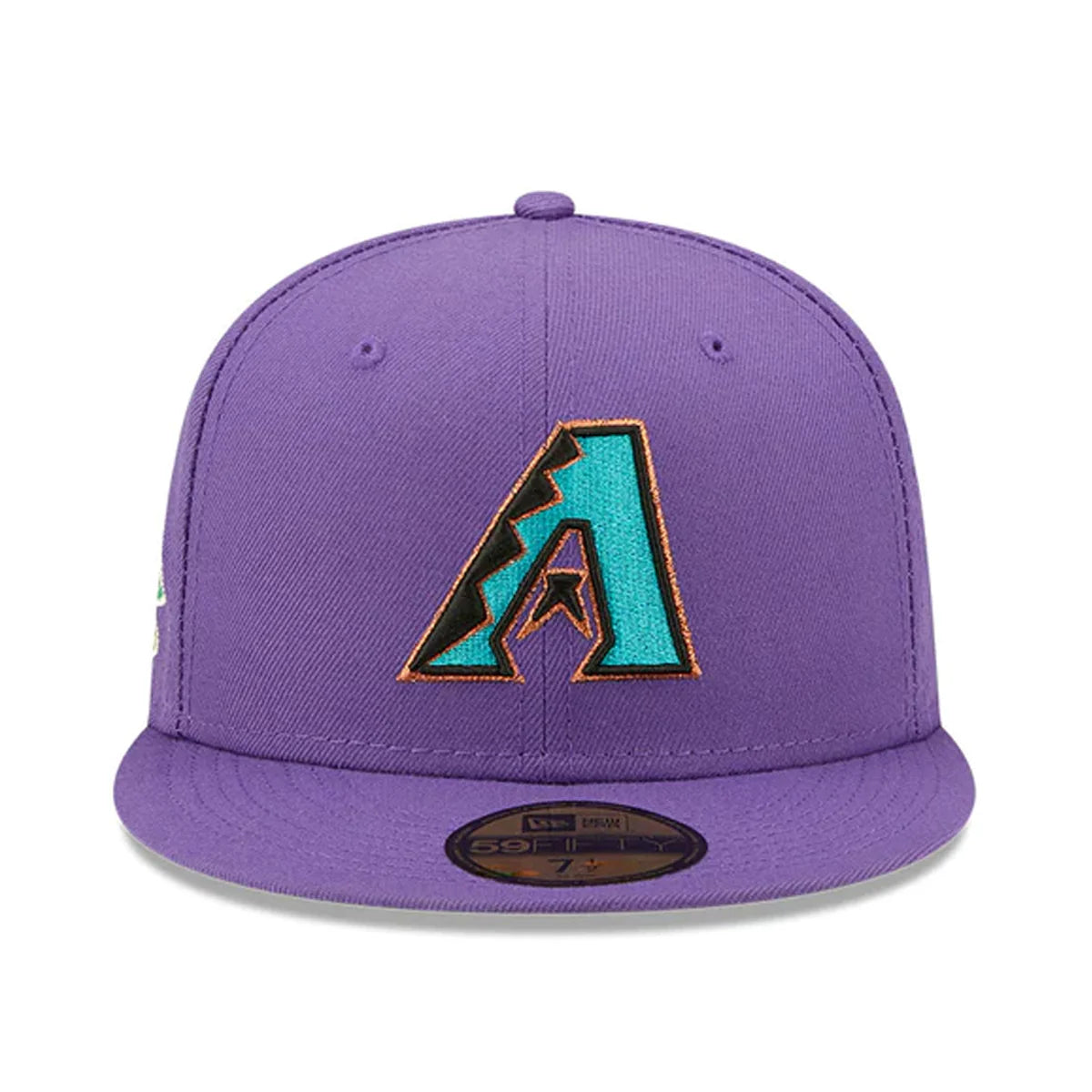 Arizona Diamondbacks Citrus Pop Fitted Baseball Cap - Official MLB Team Snapback Hat for Men & Women - Perfect for Games, Fan Gear, and Streetwear Fashion
