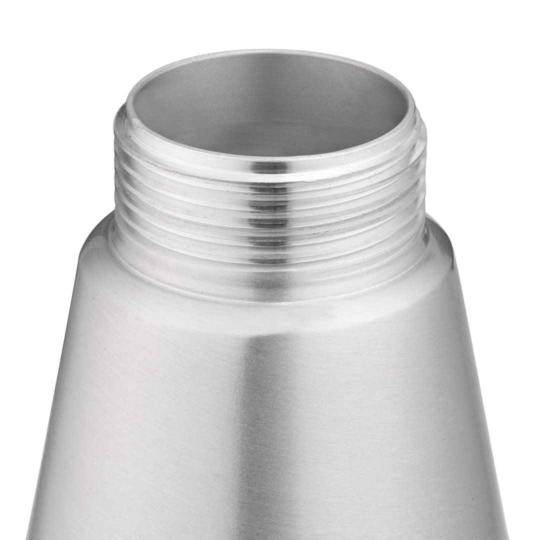 Professional Stainless Steel Whipped Cream Dispenser 1L - Restaurantware Whip Tek with 3 Decorator Tips, Durable Whipped Cream Maker (Cartridges Sold Separately) - Perfect for Coffee Shops, Bakeries, Dessert Decorating & Home Use