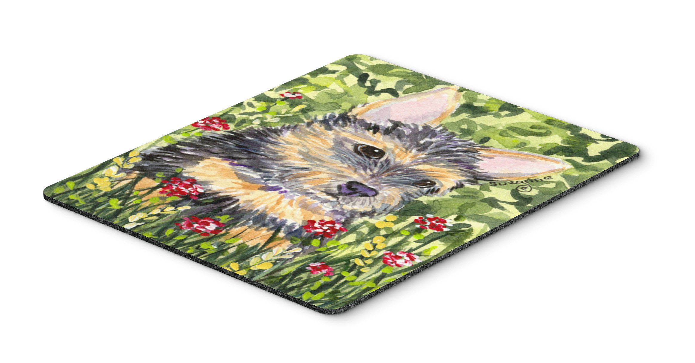 Norwich Terrier Mouse Pad & Trivet - Large Washable Non-Slip Desk Mat for Home Office, Gaming & Computer Work - Cute Dog-Themed Mousepad for Laptops & PCs