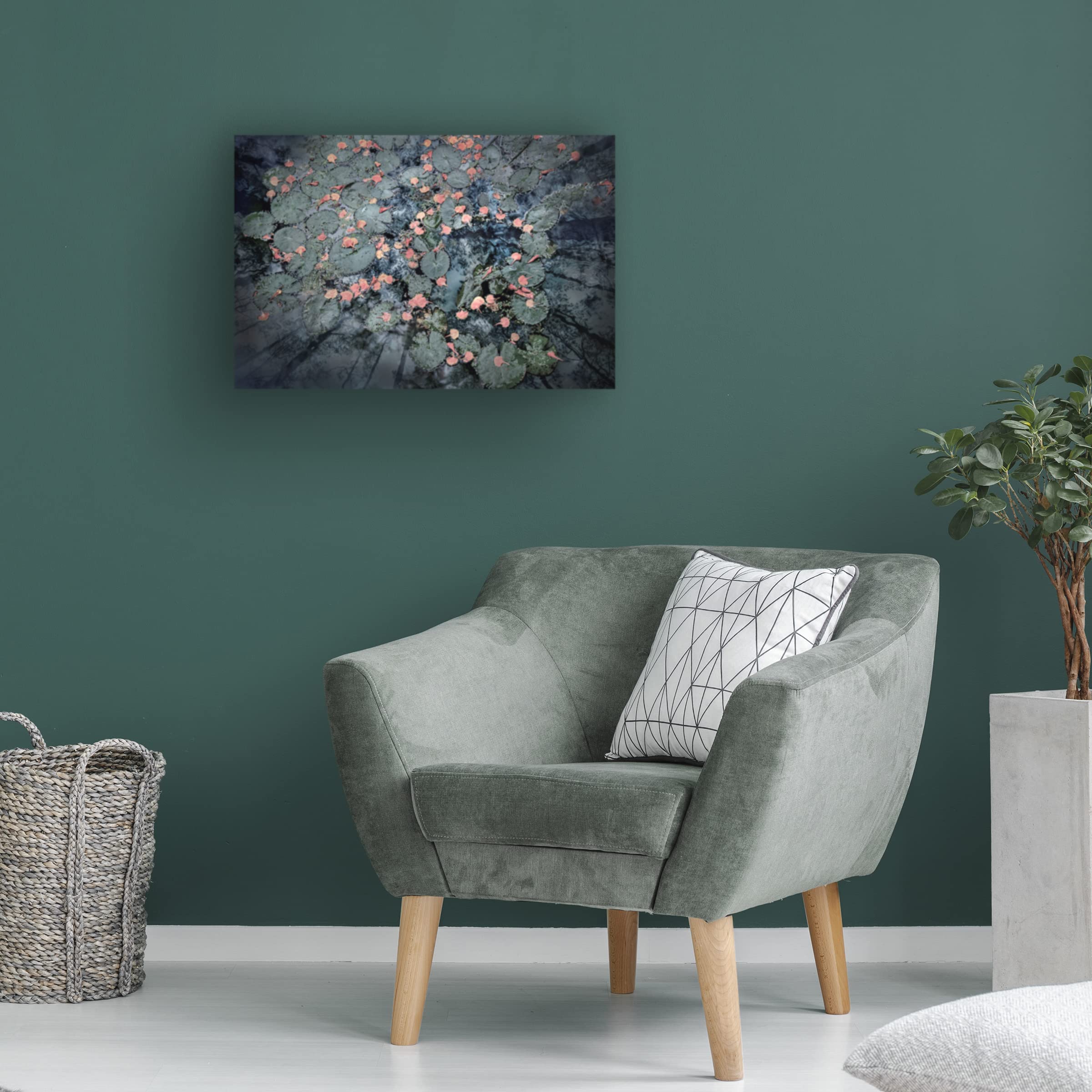 Trademark Fine Art 'Silent Message' by Ekkachai Khemkum - Stretched Canvas Wall Art for Living Room, Bedroom & Office Decor
