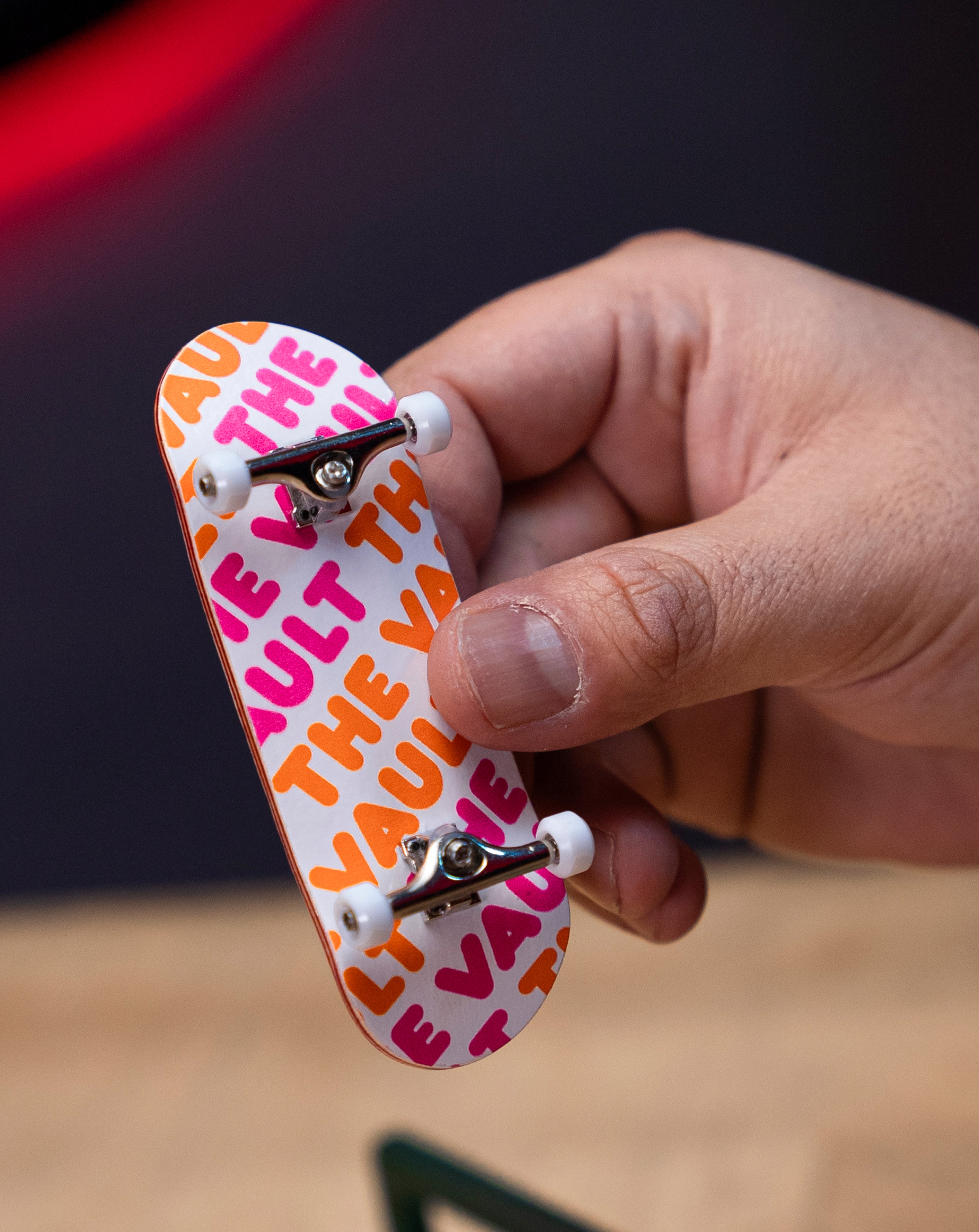 Professional TV DD Fingerboard Complete Set - High Performance Skateboard for Tricks & Stunts | Perfect for Beginners & Advanced Riders | Indoor & Outdoor Use
