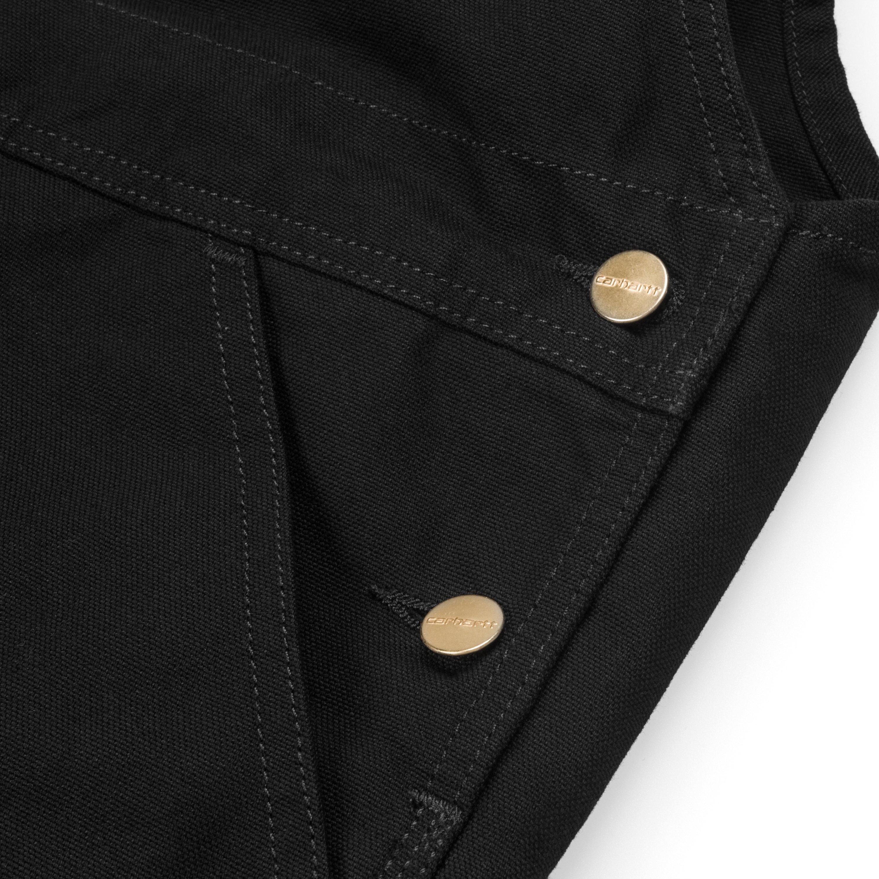 Men's Black Bib Overalls - Durable Workwear for Farming, Construction & Outdoor Activities