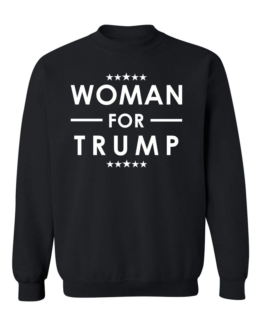 Kropsis Women's Pro-Trump Political Crewneck Sweatshirt | Patriotic Conservative Apparel | Rally & Election Support Wear