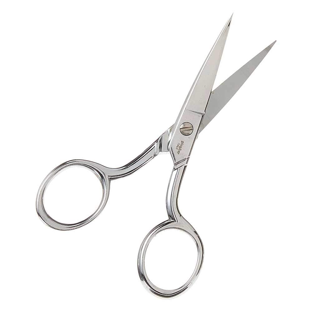 Gingher 4 Inch Curved Embroidery Scissors - Professional Sharp Sewing Scissors for Needlework, Quilting & Fabric Cutting - Perfect for Crafters, Tailors & DIY Projects