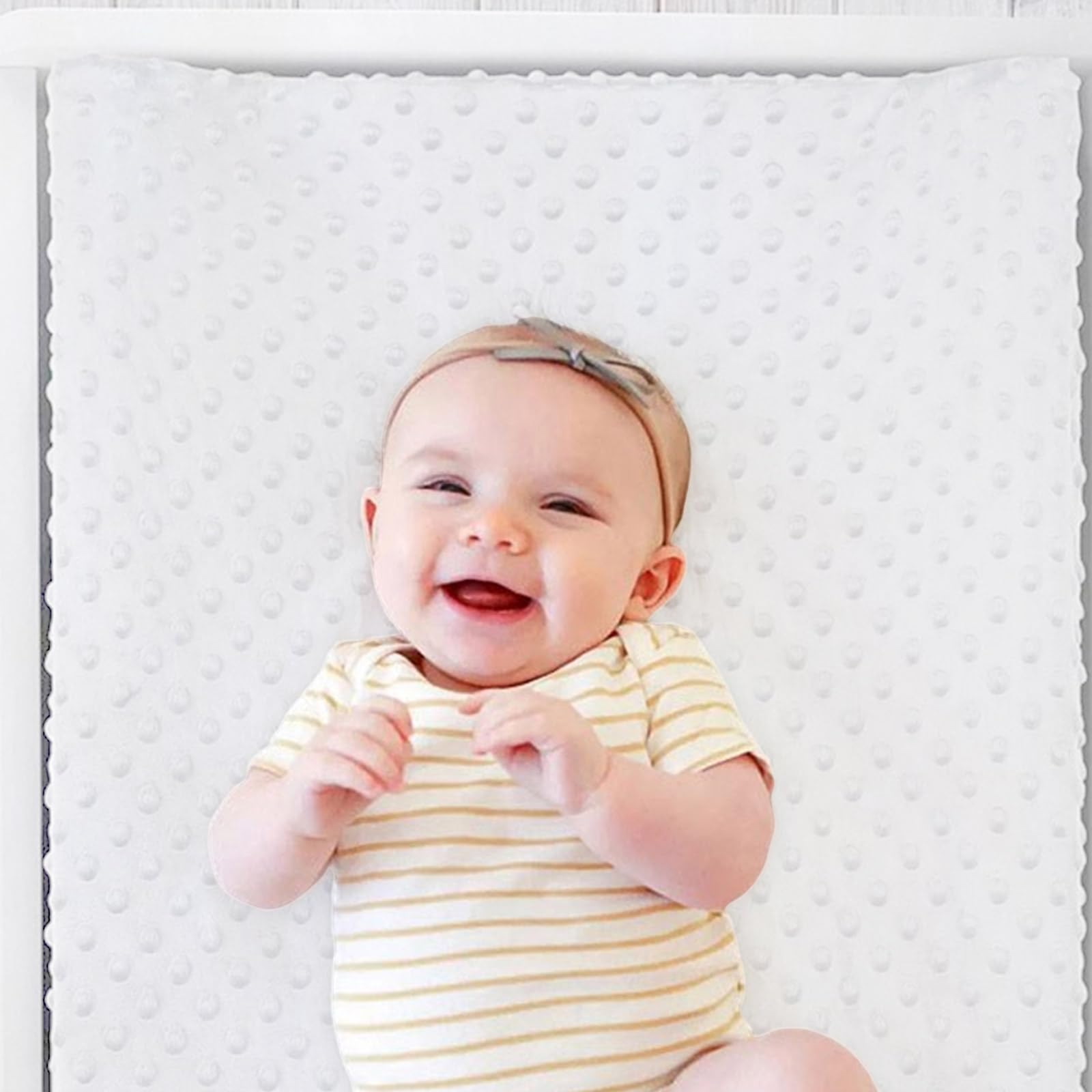 DIMITU Soft Baby Changing Pad - Waterproof, Machine Washable & Breathable Changing Mat for Boys & Girls - Perfect for Nursery, Travel & Diaper Changes