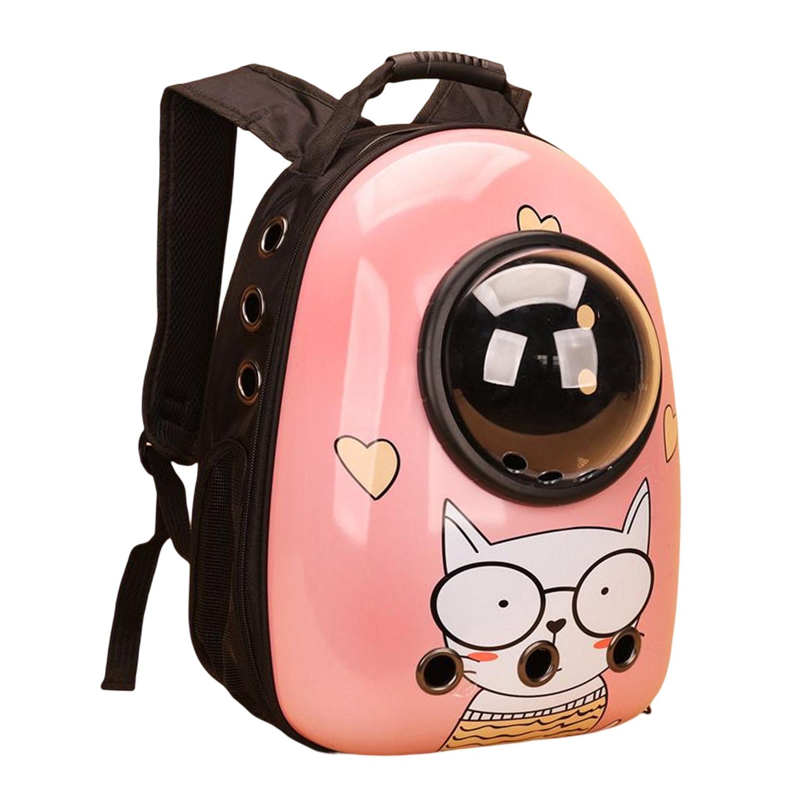 Enakshi Cat Carrier Backpack - Space Capsule Bubble Pet Travel Bag for Small Cats & Kittens | Durable & Comfortable Pet Carrier for Outdoor Adventures, Vet Visits & Air Travel | Perfect for Dogs & Cats | Pet Supplies & Accessories