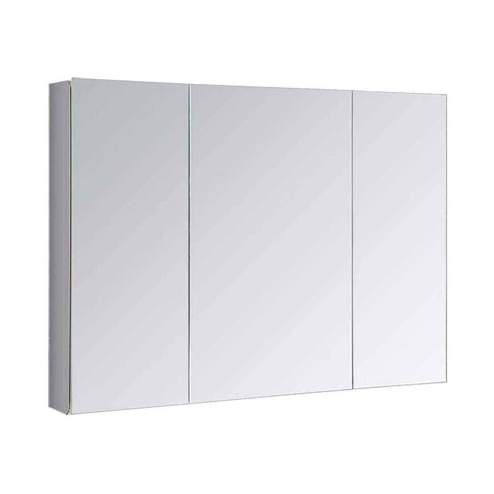 Stainless Steel Wall Mounted Bathroom Cabinet with Mirror - 3 Door Storage Cupboard for Bathroom Organization | Perfect for Small Spaces, Apartments & Modern Home Decor