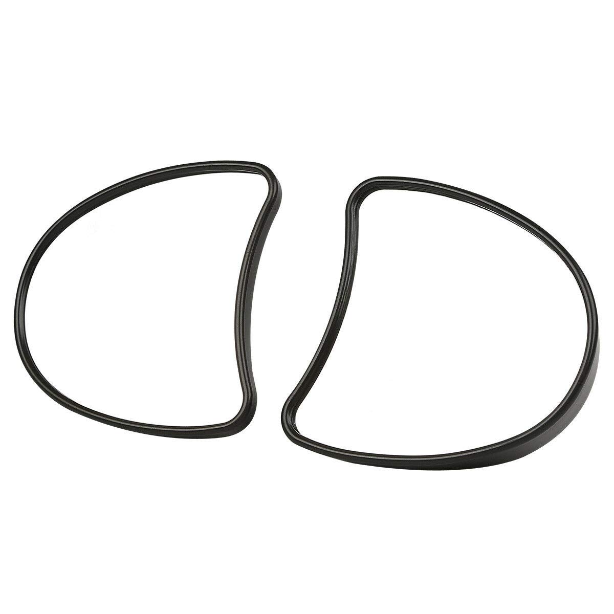 10mm Fairing Mount Rear View Mirror for 1996-2013 Harley Electra Glide & Street Glide Trike Models FLHX/FLHTCU/FLHT/FLHTC - Universal Black Motorcycle Mirror for Improved Road Visibility & Safety Riding