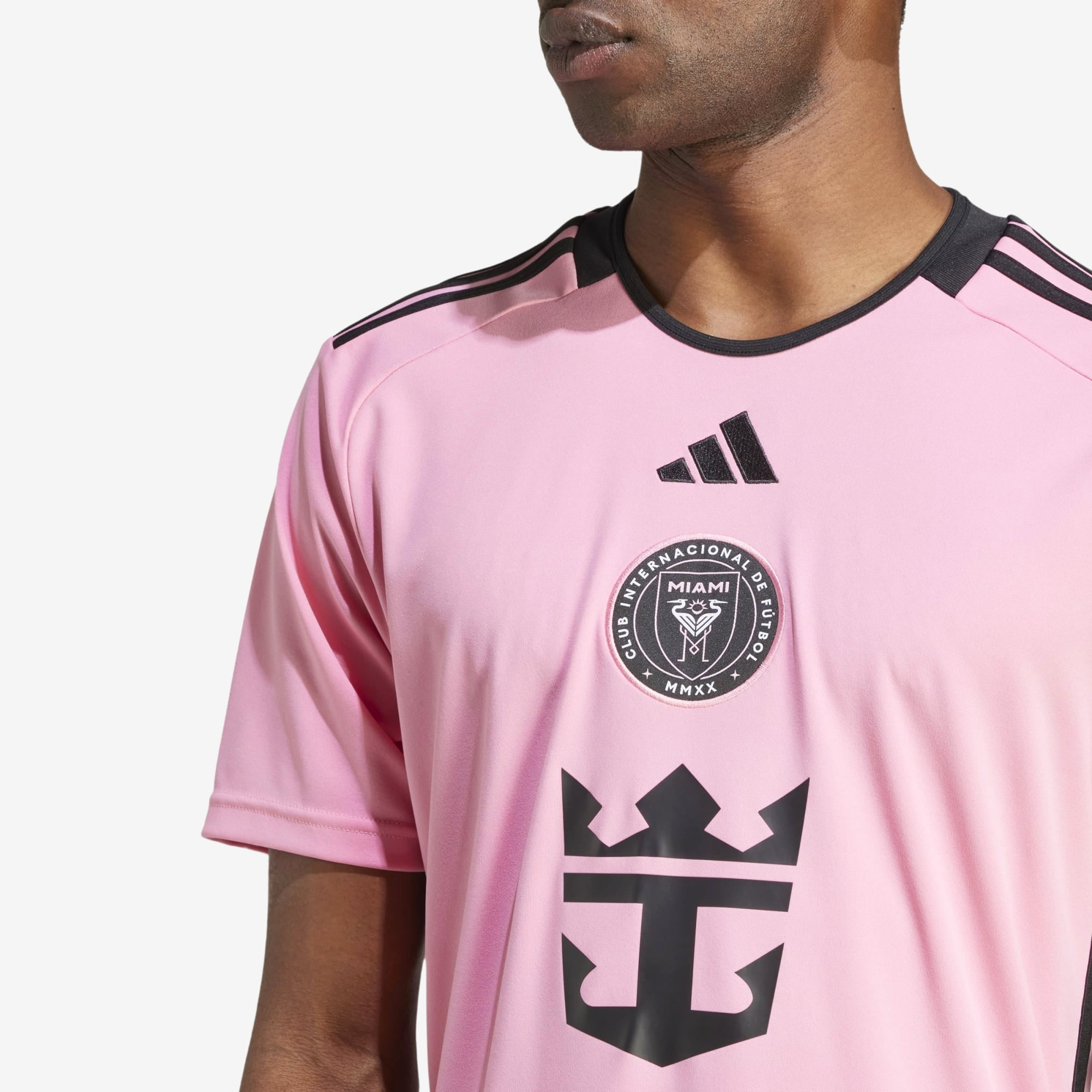 adidas Inter Miami CF 2024/25 Lionel Messi Home Jersey - Authentic Soccer Jersey for Fans & Players - Perfect for Matchdays, Training & Casual Wear