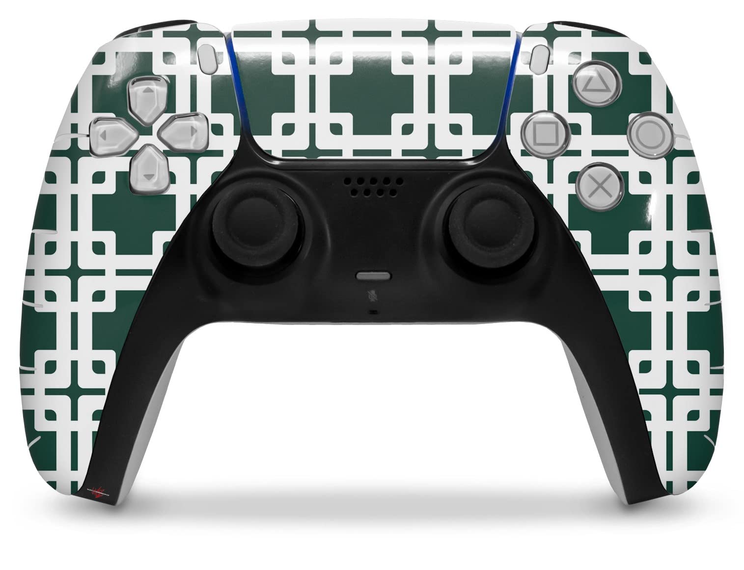 PS5 DualSense Skin Wrap - Hunter Green for Gaming & Protection