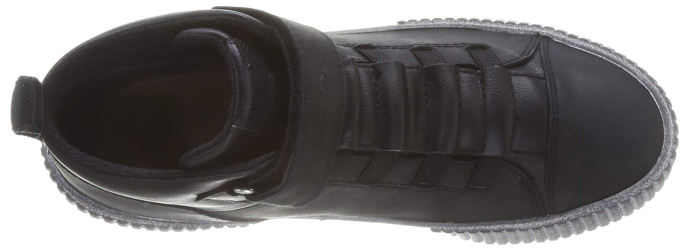 Geox Alonisso 60 Sneakers for Boys - Big Kids Size 36 (US 4) - Black - Comfortable School & Casual Shoes for Active Kids