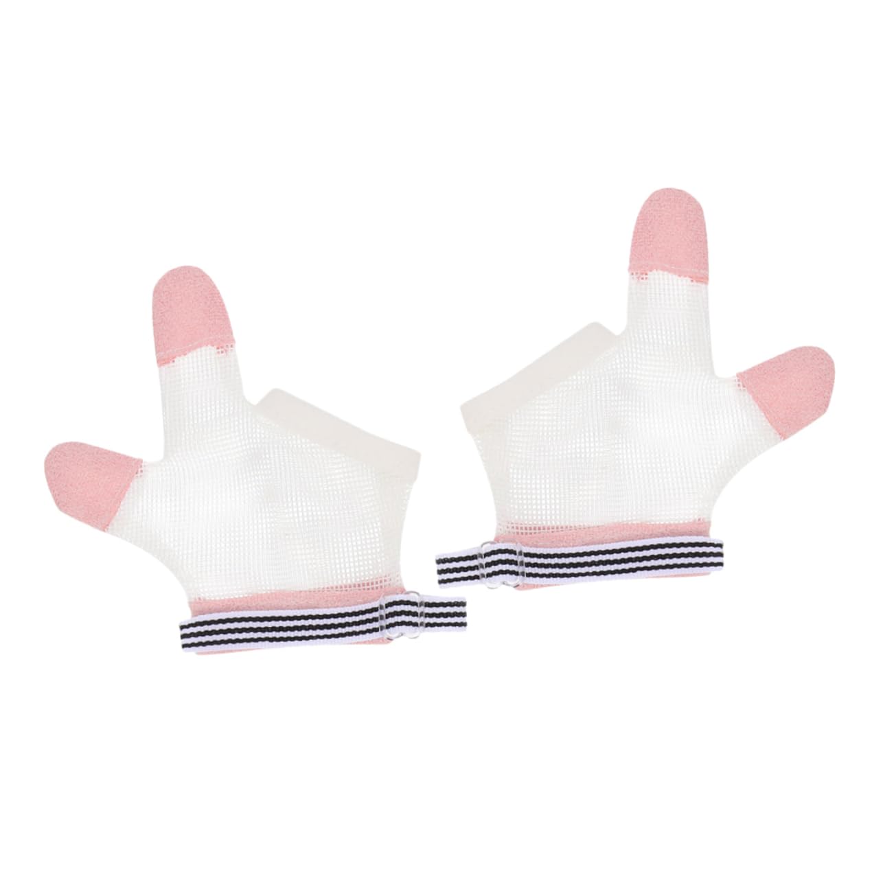 Wakauto 2 Pairs Thumb Sucking Prevention Gloves for Toddlers - Soft, Comfortable Finger Guards for Boys & Girls - Stop Nail Biting & Thumb Sucking Habits - Ideal for Daycare, Travel & Home Use