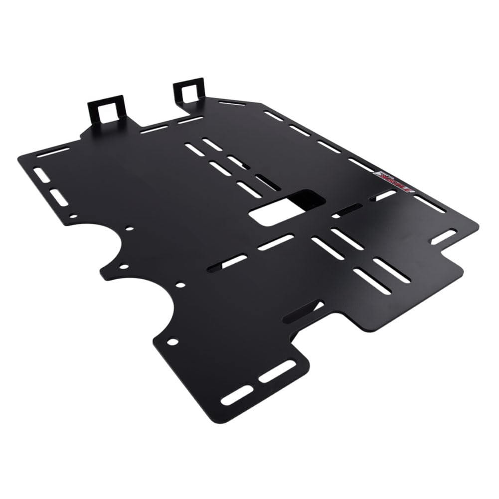 Polaris RZR XP 4 Turbo Fox Edition 2018 TUSK Driver Side Rear Seat Cargo Rack Kit - Heavy Duty Storage Solution for Off-Roading, Camping & Trail Riding Accessories