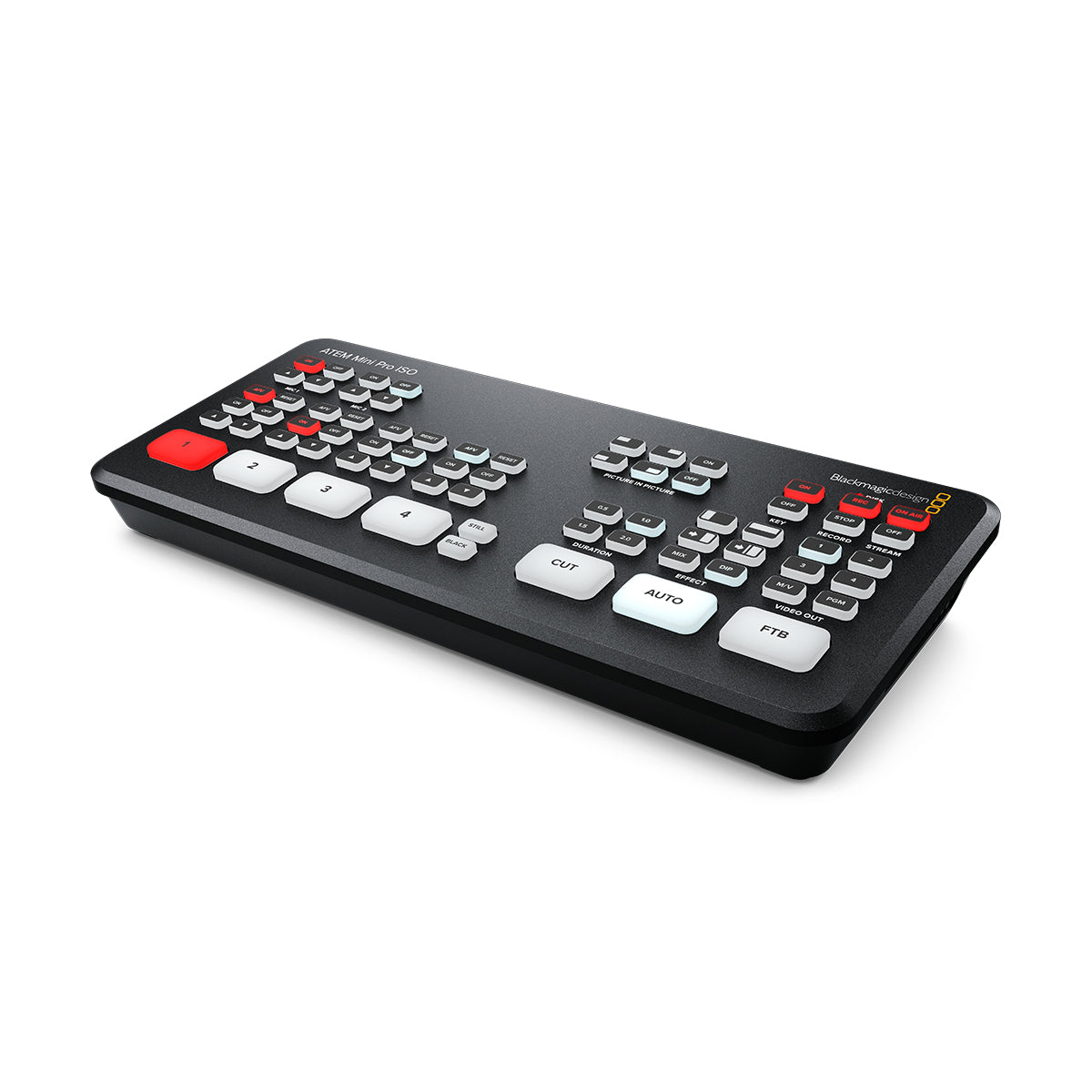 Blackmagic Design ATEM Mini Pro ISO HDMI Live Stream Switcher - Professional 4K Video Mixer for YouTube, Twitch & Podcasting (Open Box) | Perfect for Home Studios, Live Events & Content Creators