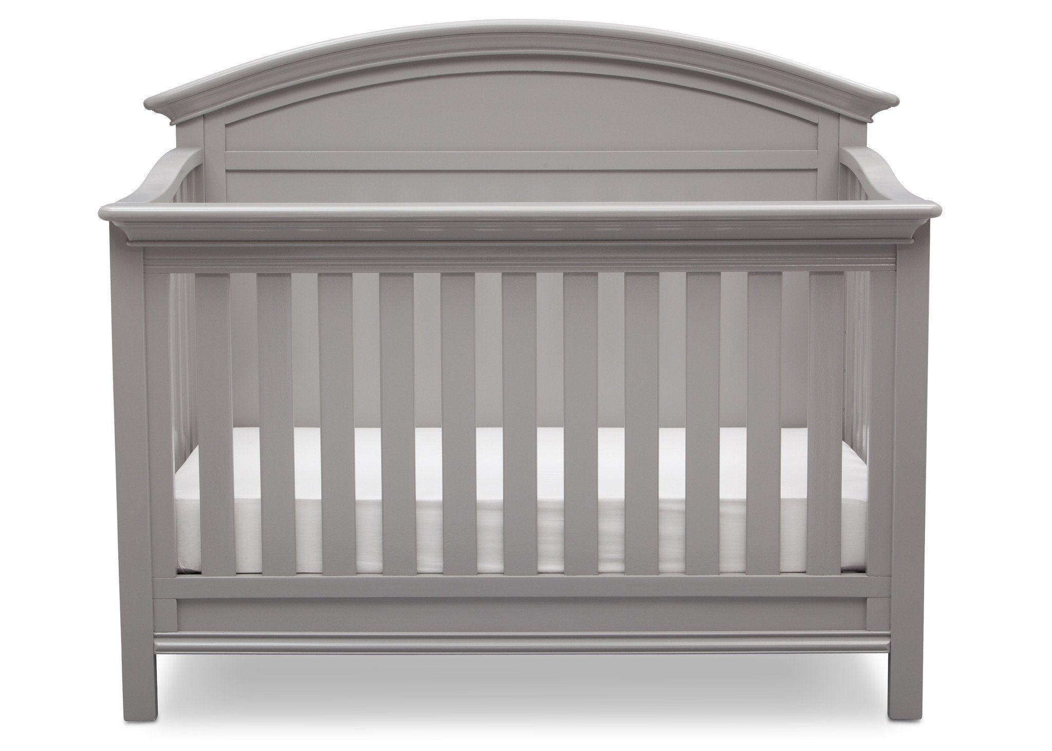 Adelaide 4-in-1 Convertible Baby Crib - Toddler Bed, Daybed & Full-Size Bed - Safe & Stylish Nursery Furniture for Newborns to Teens - Perfect for Bedrooms, Daycare & Guest Rooms