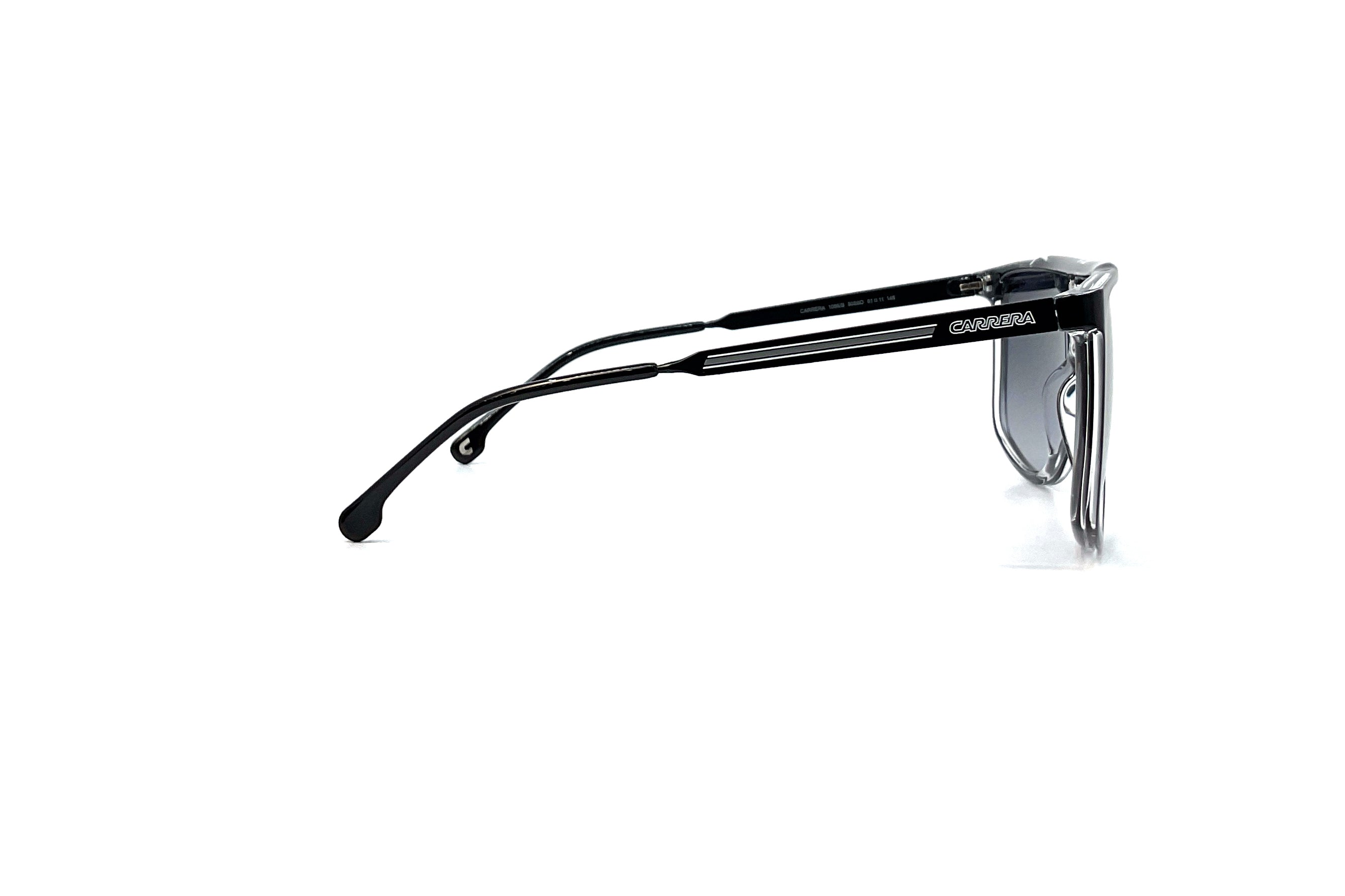 Carrera 1056/S Sunglasses - Black Grey Polarized UV Protection for Men & Women - Perfect for Driving, Running, and Outdoor Sports