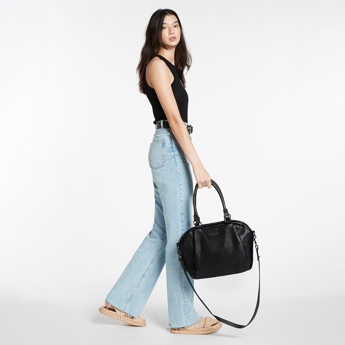 Force Of Being Bag - Stylish Black Crossbody Bag for Women | Perfect for Work, Travel & Everyday Use
