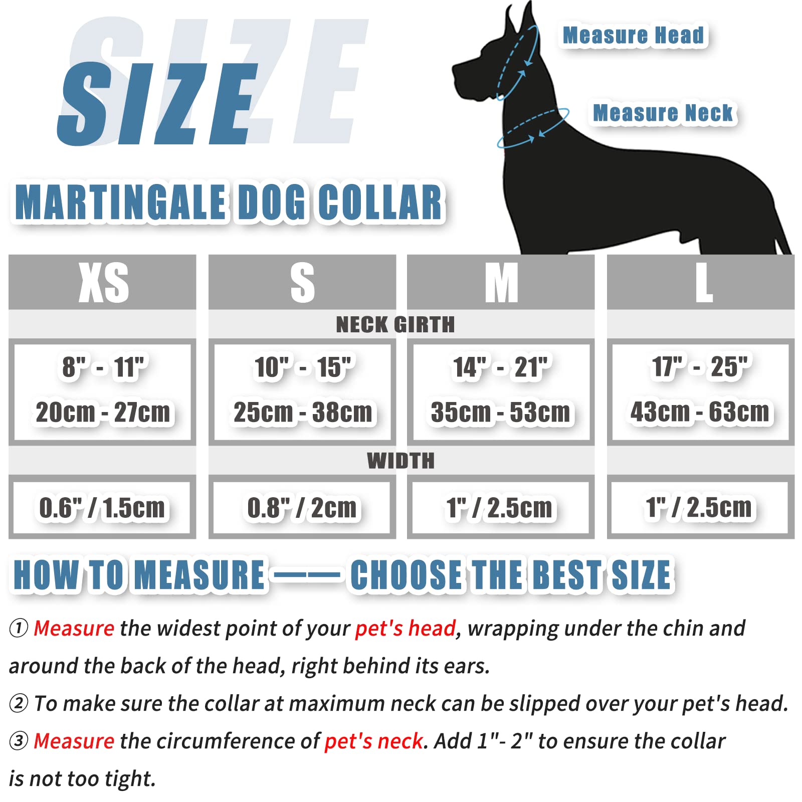 Premium Soft Leather Martingale Dog Collar - Adjustable Rose Gold No-Pull Training Collar for Small, Medium & Large Dogs | Durable Nylon Design, Easy to Clean | Perfect for Daily Walks, Obedience Training & Grooming Sessions (Grey)