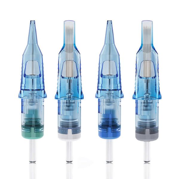 Emalla ELIOT Pro 3 Round Liner Cartridges - Professional Tattoo Ink Cartridges for Precise Line Work | Perfect for Tattoo Artists & Permanent Makeup