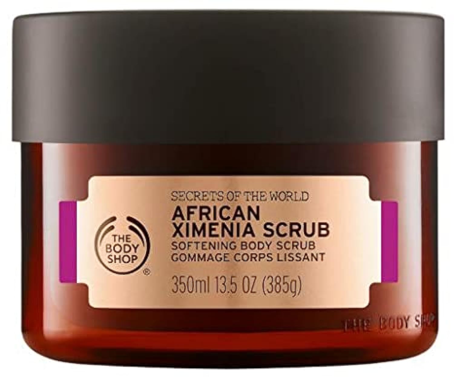 The Body Shop African Ximenia Revitalizing Body Scrub 350ml - Exfoliating & Moisturizing for Smooth Skin - Perfect for Spa Day & Self-Care Routine