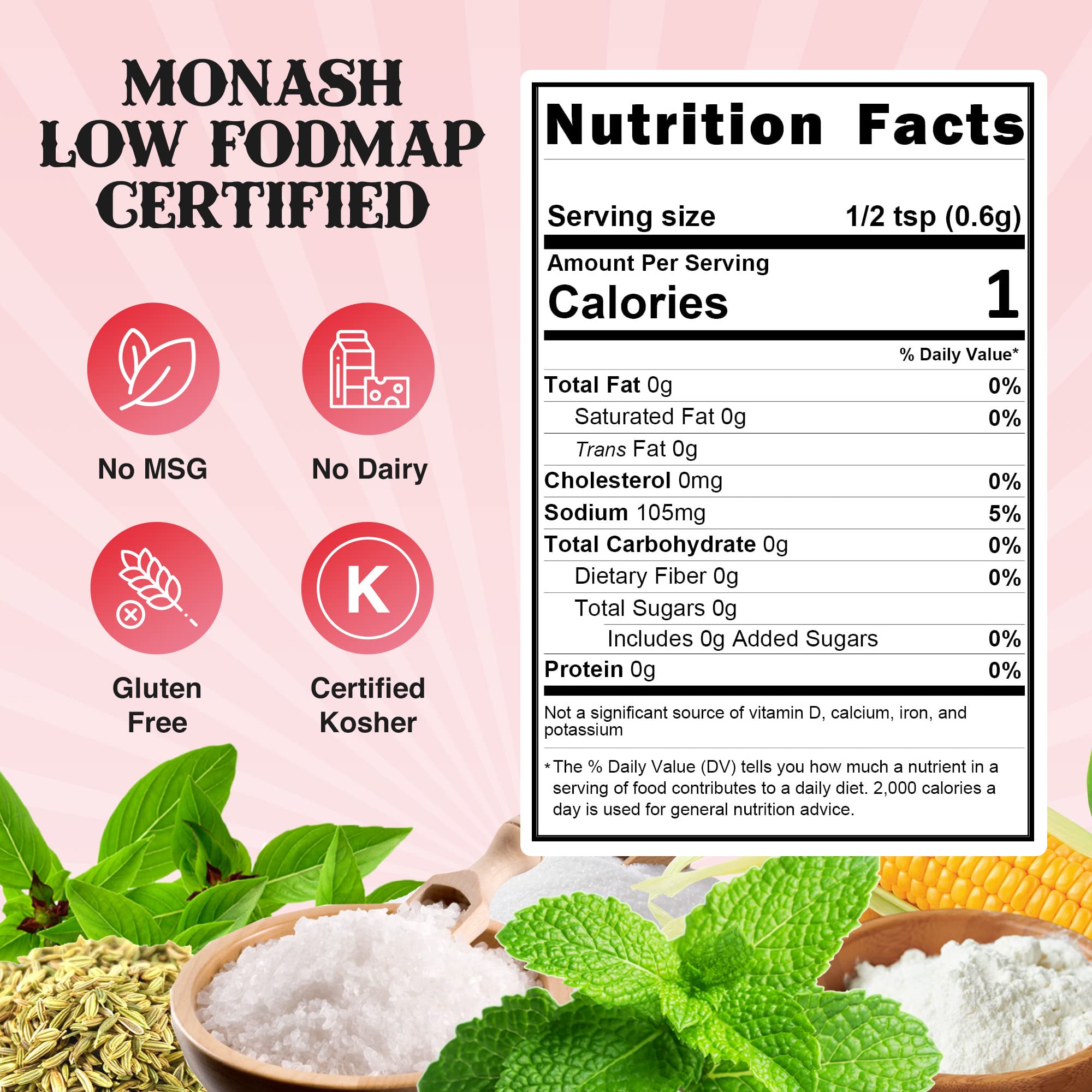 Smoke n Sanity SnS Beyond Italian Seasoning | Monash Certified Low FODMAP | Gluten Free | Kosher Certified | Dairy Free | 2.8 oz Shaker | Perfect for Pasta, Pizza & Mediterranean Dishes