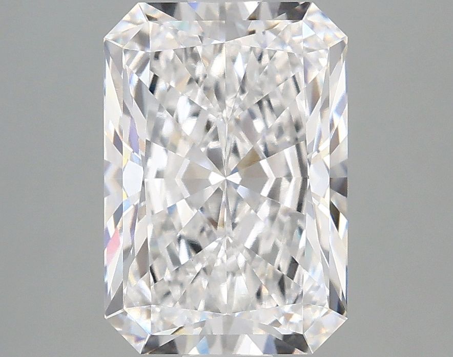 3.02 Carat D Color VVS2 Clarity Radiant Cut Lab-Grown Diamond for Engagement Rings & Fine Jewelry