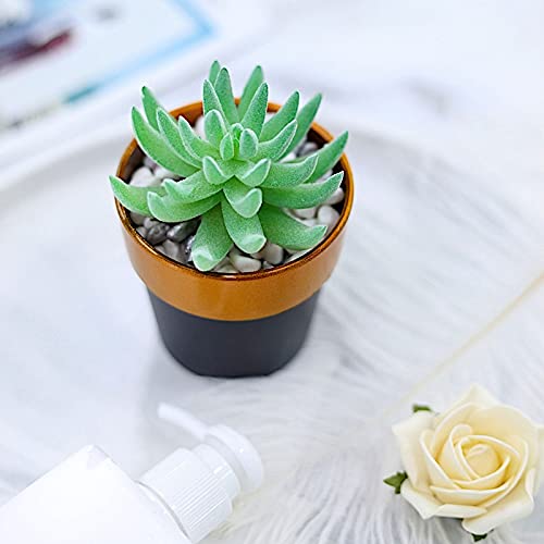 3-Inch Black Gold Metallic Round Plastic Flower Pots - Set of 3, Wedding Centerpieces, Home & Garden Decor, Perfect for Wedding Receptions, Table Decorations, and Indoor Plant Displays