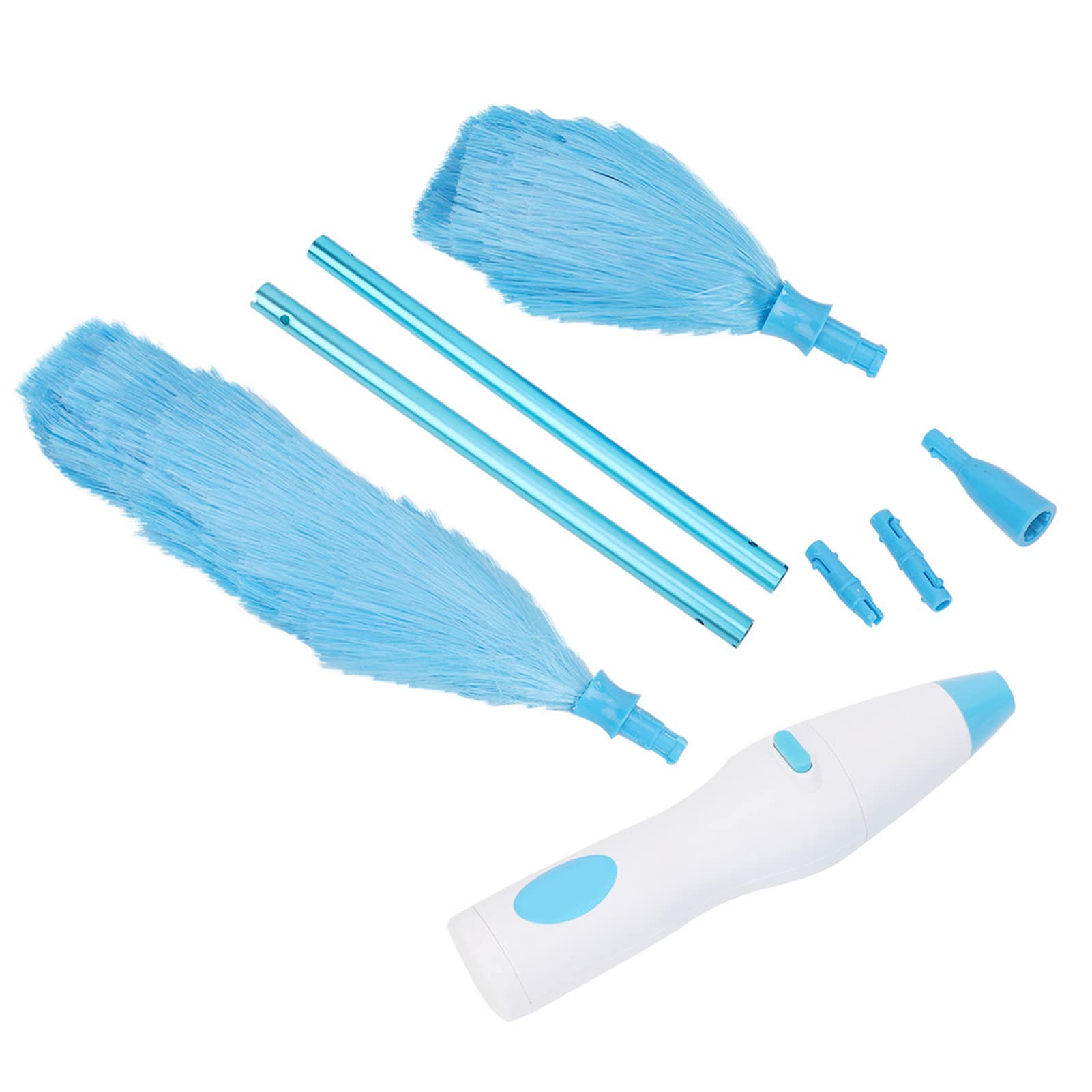 180° Electric Duster Brush - Rechargeable Cleaning Tool for Window Blinds, Furniture & Home Dusting | Perfect for Pet Hair Removal, Keyboard Cleaning & Hard-to-Reach Areas