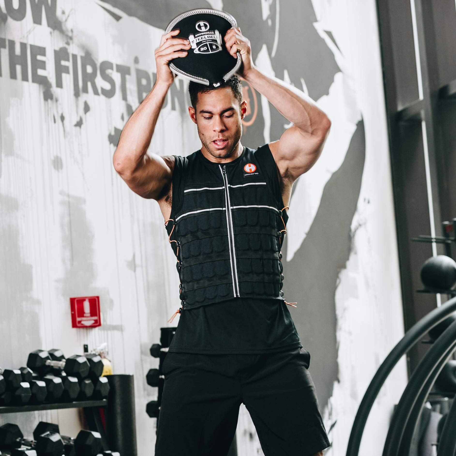 Hyperwear SteelBell - 4-Way Stretch Neoprene Kettlebell with Patented No-Leak Design for Strength Training - Made with Sustainably Sourced USA Steel Shot - Perfect for Home Gym, CrossFit & Functional Fitness Workouts