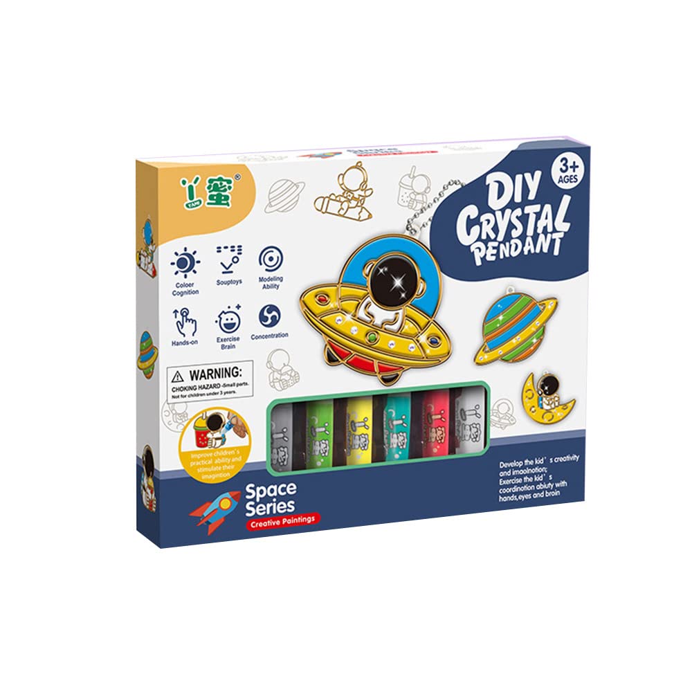 Ruyumei DIY No-Bake Clay Painting Kit for Kids - Creative Arts and Crafts Set to Build & Color Your Own Castle (X11519) - Perfect for Birthday Gifts, Party Favors & Family Bonding Activities