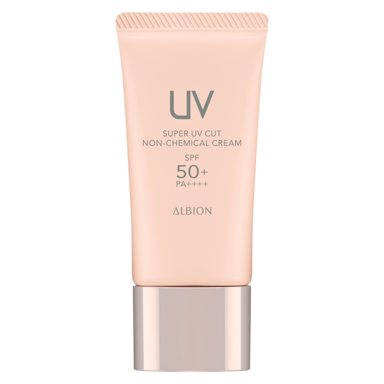 Albion Super UV Cut Mineral Sunscreen & Makeup Base SPF50+ PA++++ 40g - Oil-Free, Water-Resistant Face Sunscreen for Daily Protection & Makeup Primer - Perfect for Outdoor Activities, Beach & Daily Skincare Routine