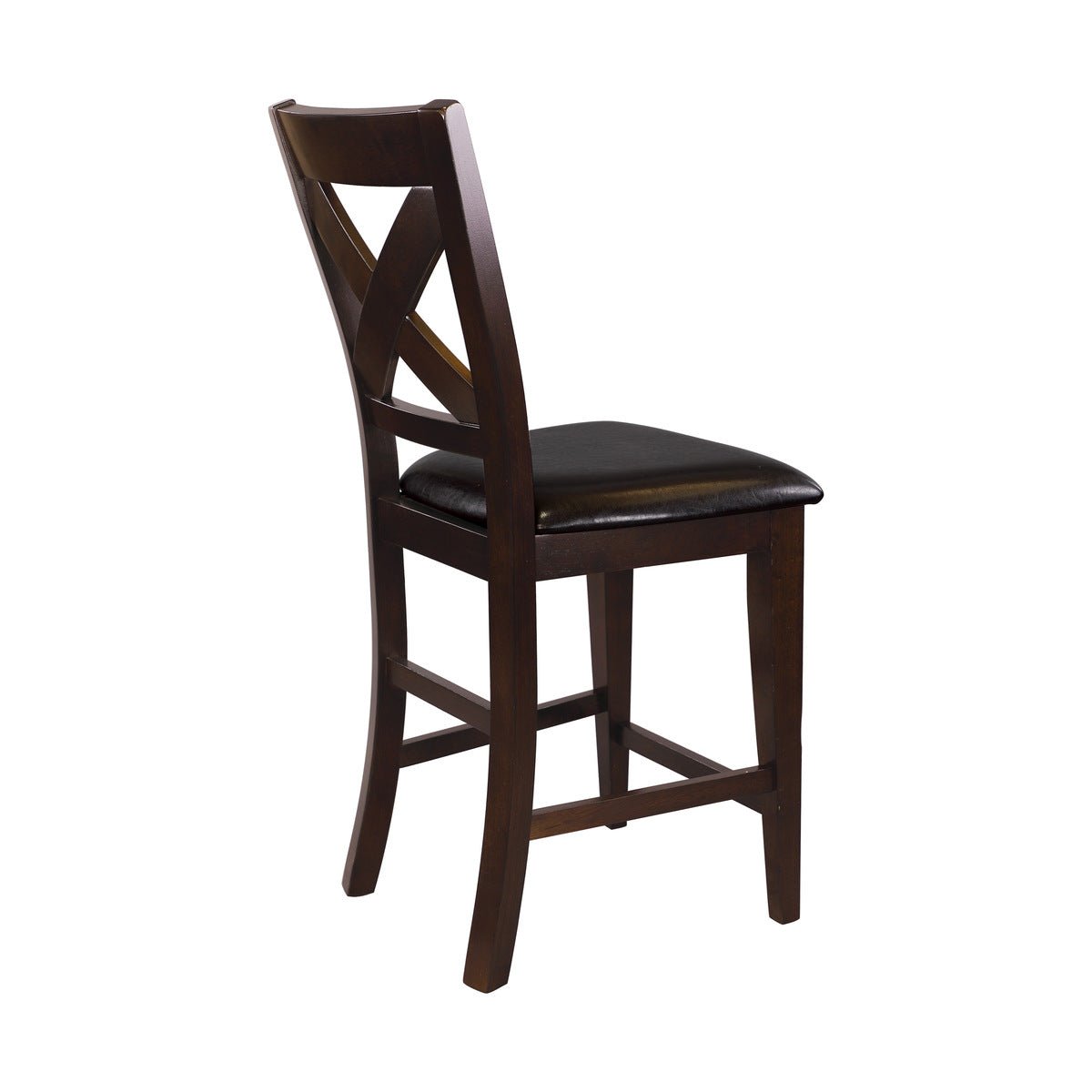 Premium Counter Height Chairs Set of 2 - Modern Bar Stools for Kitchen Island, Breakfast Nook & Dining Room - Adjustable Height & Comfortable Back Support - Perfect for Home, Cafe & Restaurant Use