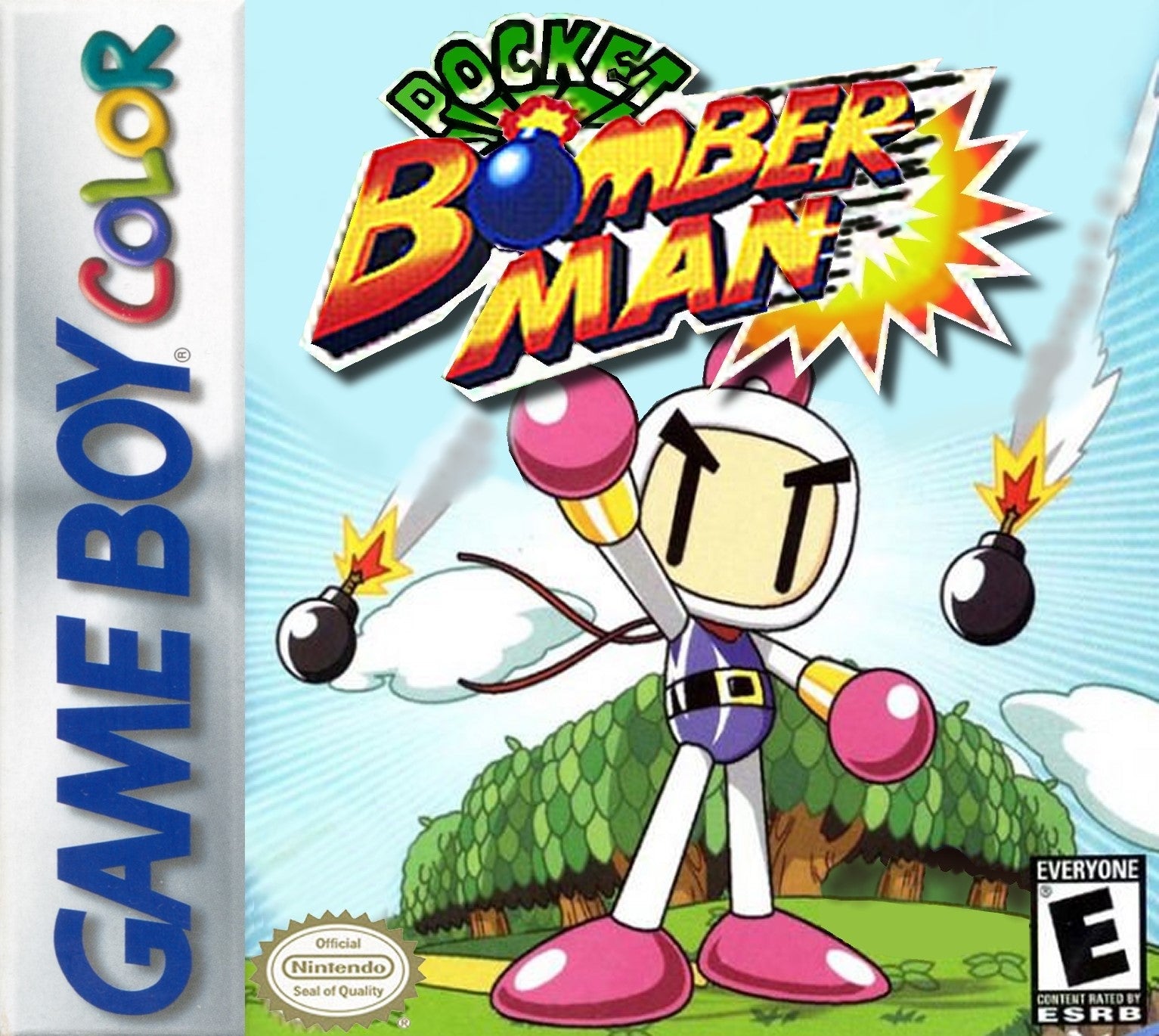Pocket Bomberman - Portable Handheld Game for Kids & Adults | Fun On-The-Go Entertainment | Perfect for Travel, Parties & Family Game Nights