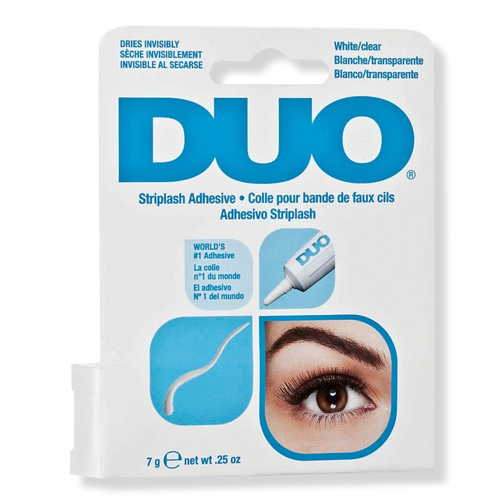 Ardell DUO Strip Lash Adhesives - Waterproof Eyelash Glue for False Lashes, Strong Hold & Latex-Free (Dark Tone & White) - Perfect for Daily Wear, Special Occasions & Makeup Artists
