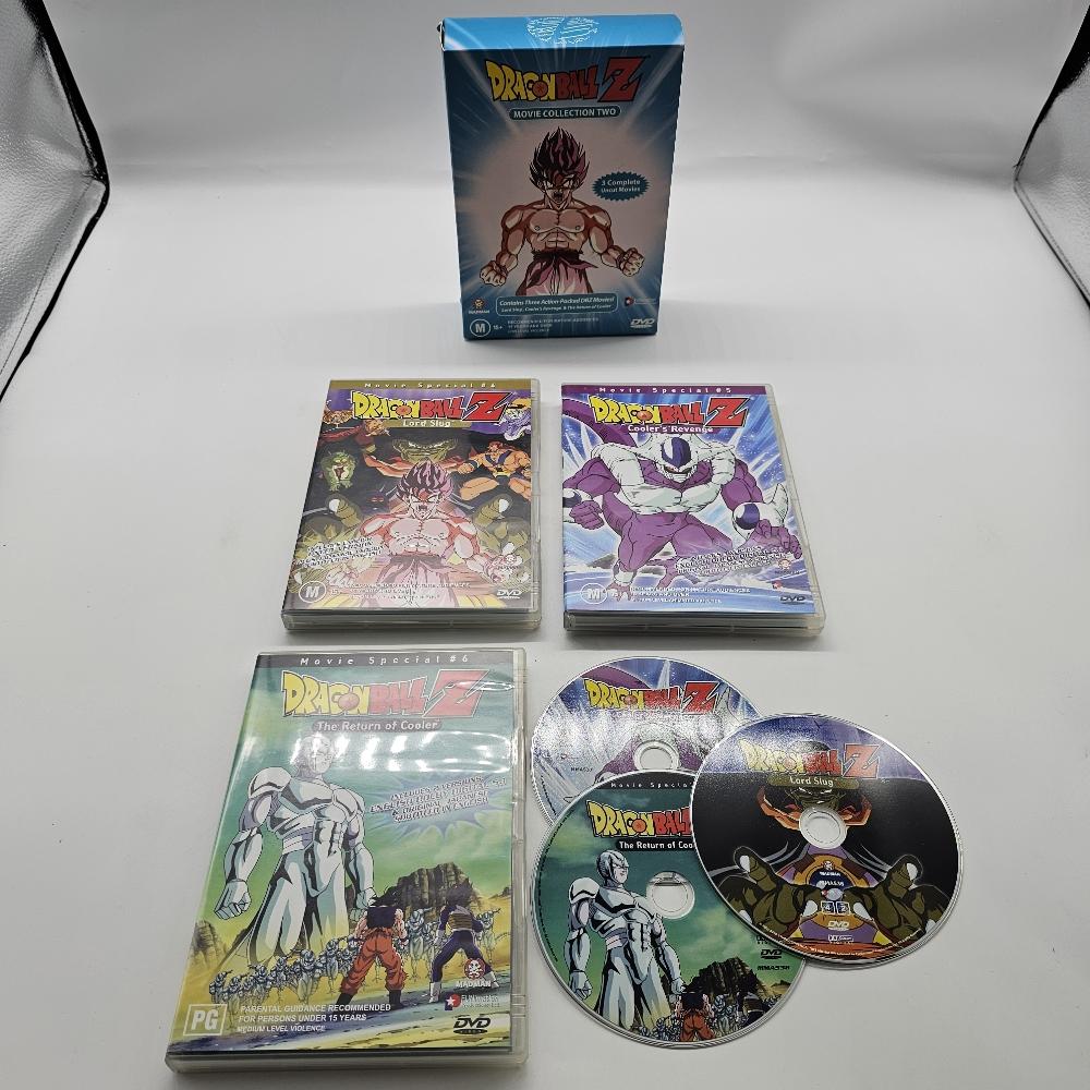 Dragon Ball Z Complete Movie Collection - Region 4 DVD Set | Anime Action Films for DBZ Fans & Collectors | Perfect for Home Entertainment & Gift Giving